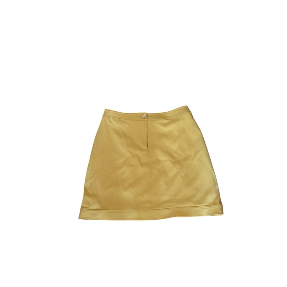 Tommy Hilfiger Skirt, Women’s Skirt, Golden Yellow Skirt, Women’s Yellow Skirt 6